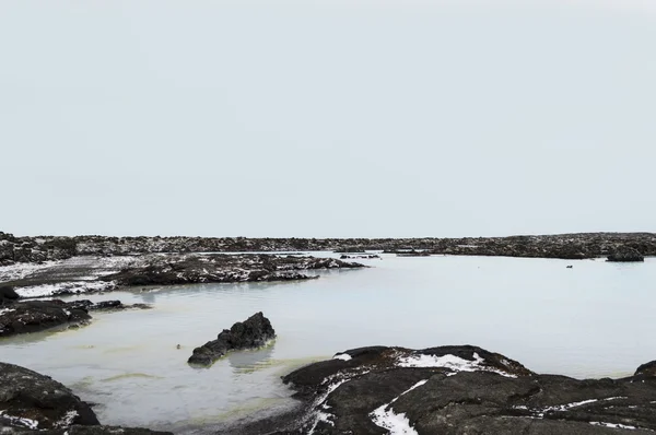 Blue lagoon in iceland — Stock Photo, Image