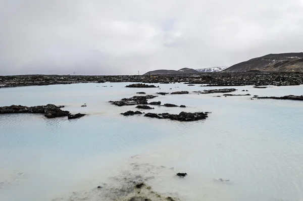 Berg och Island landskap — Stockfoto