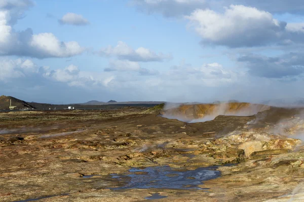 Gunnuhver Islanda — Foto Stock