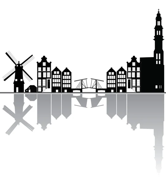 Amsterdammer — Stockvector