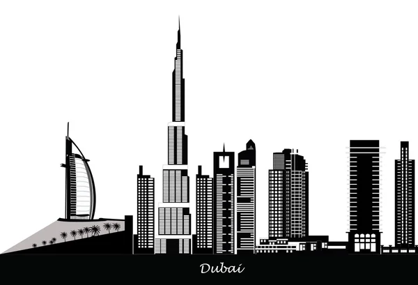 Dubai — Vettoriale Stock