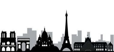 Paris manzarası