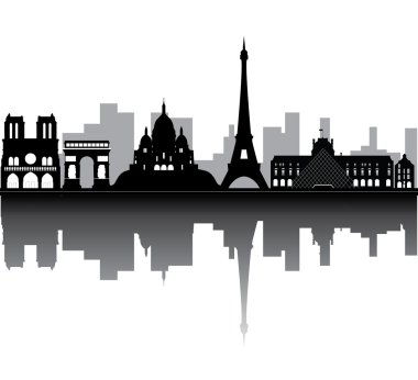 Paris manzarası