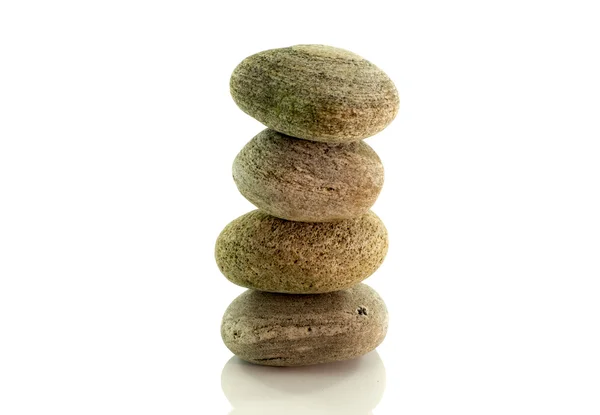 Stack stones in perfect balance — Stock Photo, Image