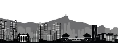 Rio de Janeiro silueti