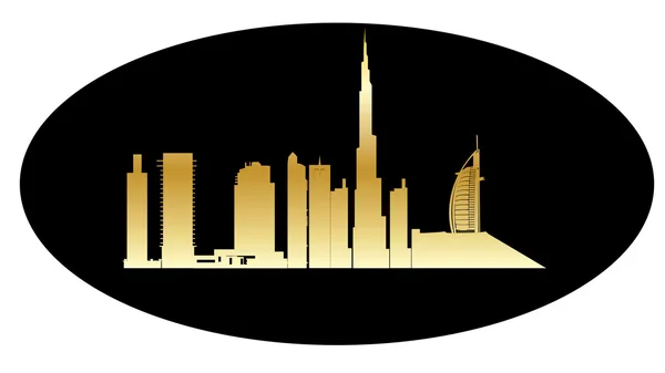 Dubai — Stock Vector