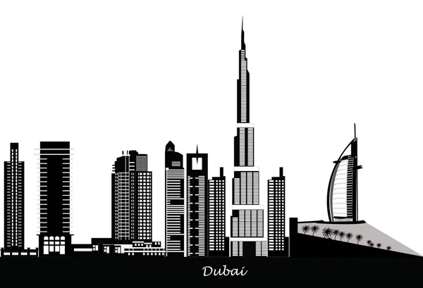 Dubai — Stok Vektör