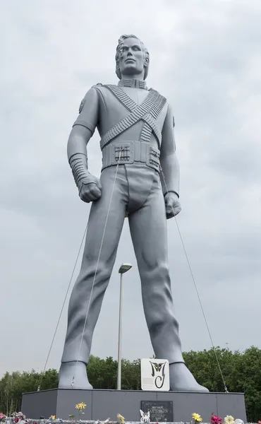 Μιχάλε Τζάκσον άγαλμα — Φωτογραφία Αρχείου