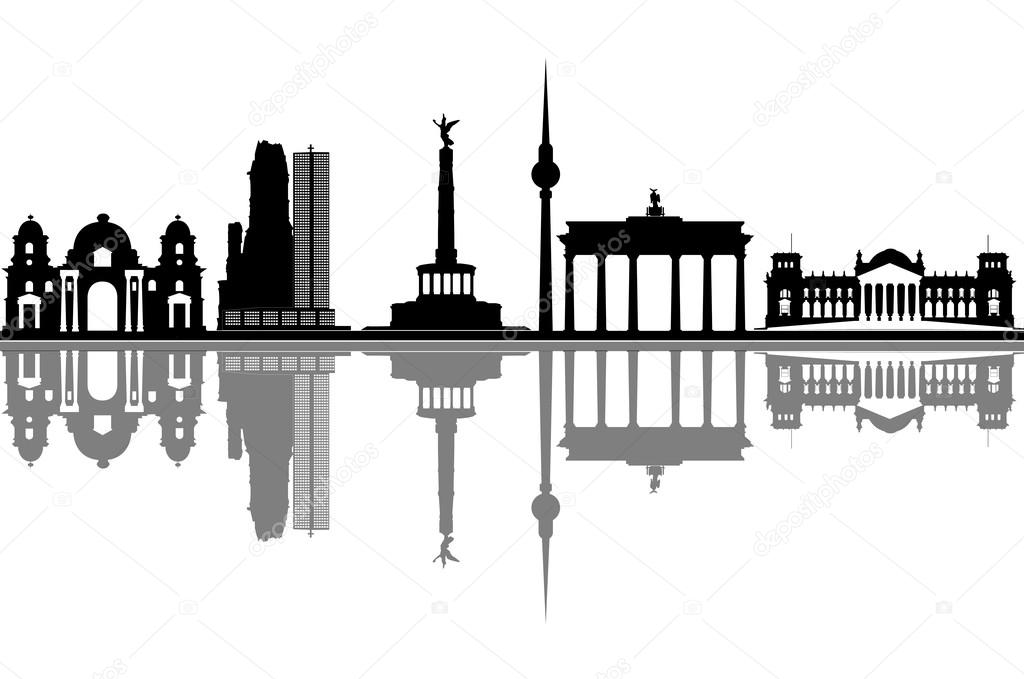 Berlin german city skyline