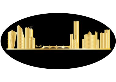 Miami şehir manzarası