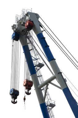 rotterdam Limanı içinde çok büyük vinç