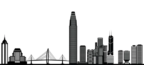 Hong Kong. — Vector de stock