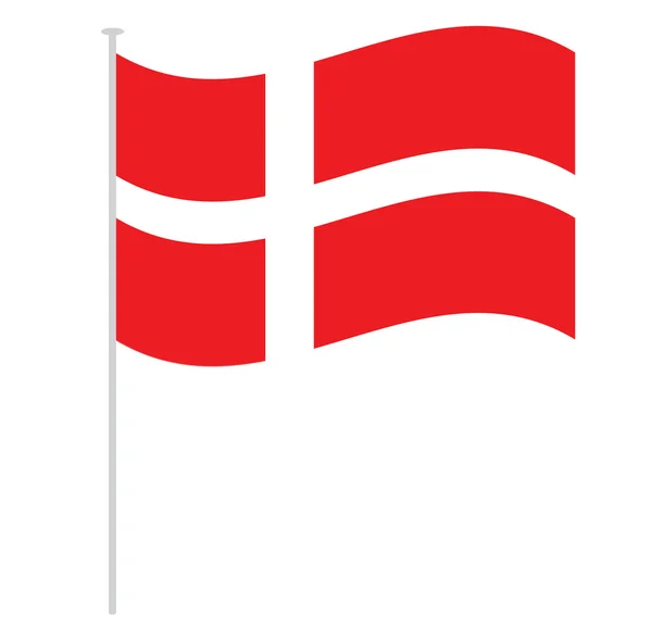 Denmark flag — Stock Photo, Image