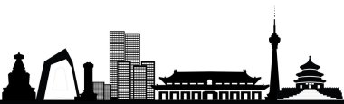 Beijing Çin manzarası