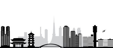 Japon şehir manzarası