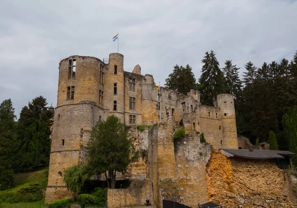 Ruins Castle Beaufort European Country Luxembourg — Fotografia de Stock