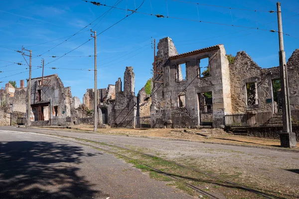 Oradour Sur Glane Village France 600 Men Women Children Were — Stock Photo, Image