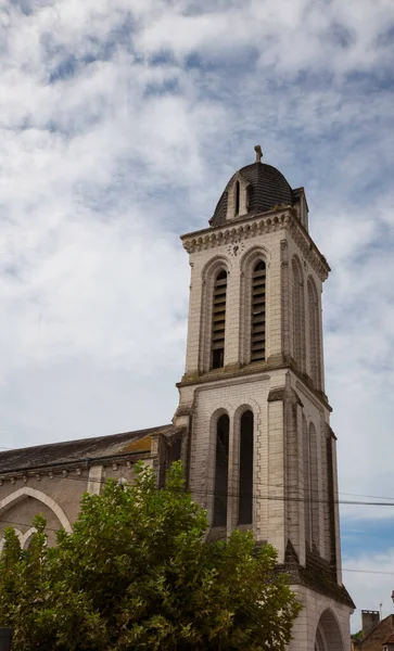 Kirche Von Montignac Diesem Ländlichen Ort Befindet Sich Die Nachbildung — Stockfoto