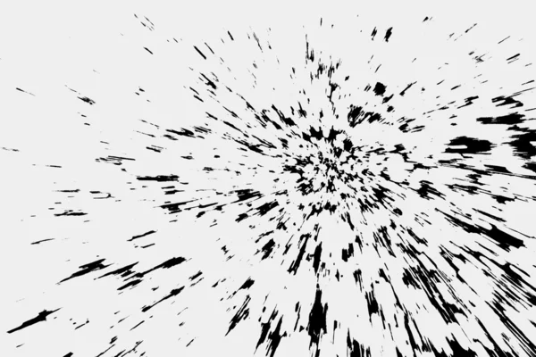 Abstract black-and-white background, splashes.