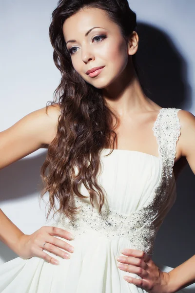 Bride studio portrait — Stock Photo, Image