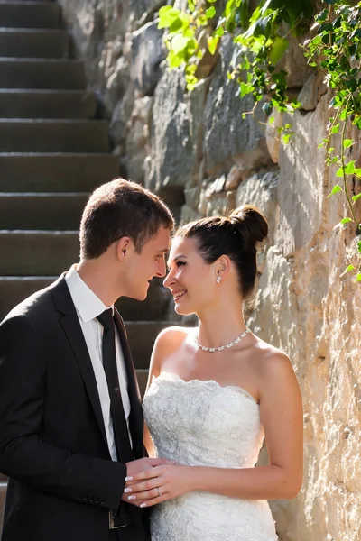 Bride and groom — Stock Photo, Image