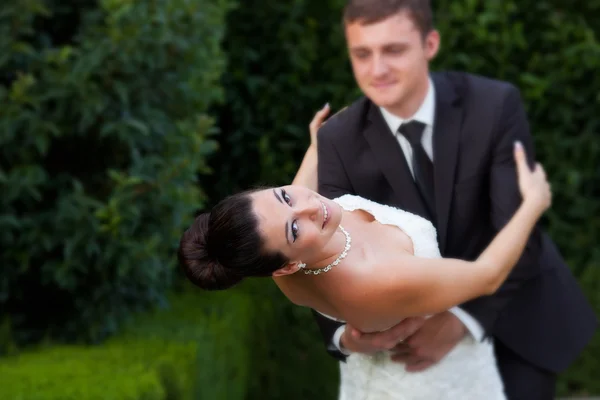 Bride and groom — Stock Photo, Image