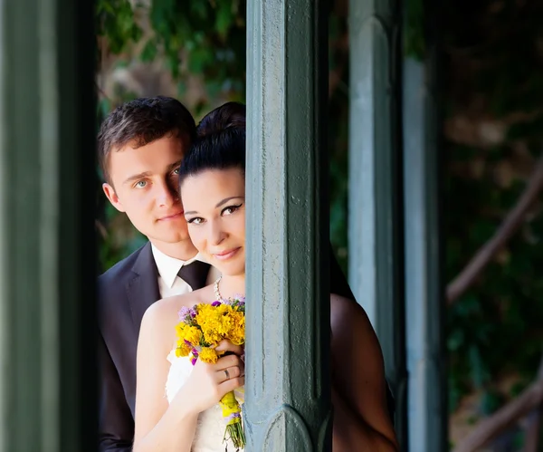 Bride and groom — Stock Photo, Image