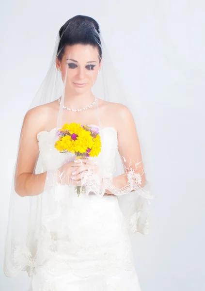 Ritratto sposa — Foto Stock