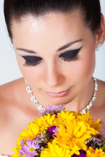 Retrato de novia — Foto de Stock