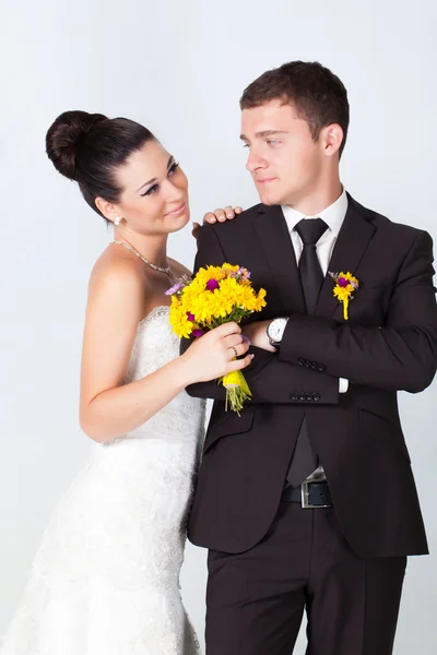 Bride and groom — Stock Photo, Image