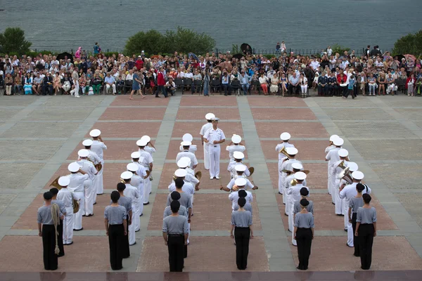 Katonai zenekar fesztivál — Stock Fotó