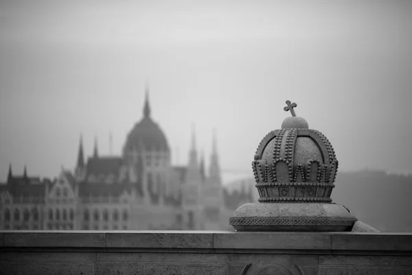 Crown skulptur — Stockfoto