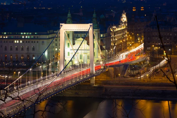 Budapesztu w godzinach wieczornych — Zdjęcie stockowe