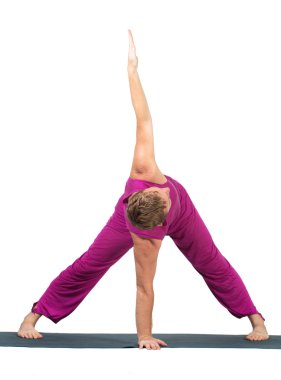 adam yapma yoga şekil