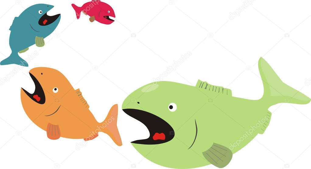 Big fish eat little fish