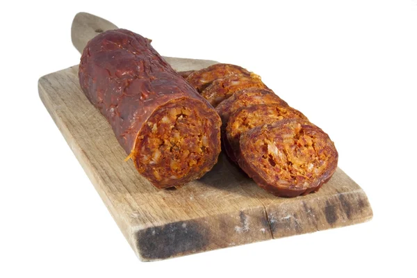 Salame caseiro húngaro — Fotografia de Stock