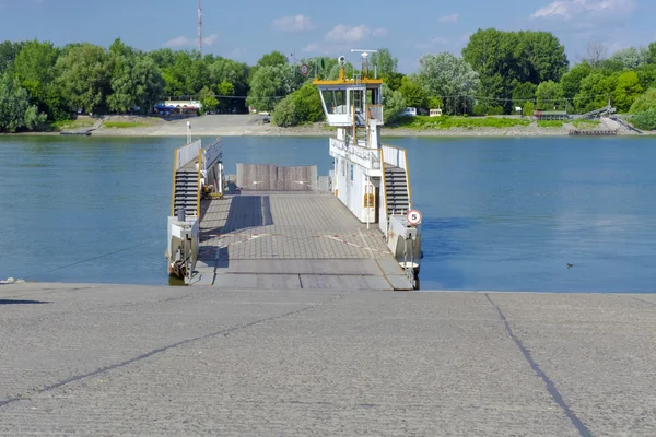 Ferry at Mohacs — Stock Photo, Image