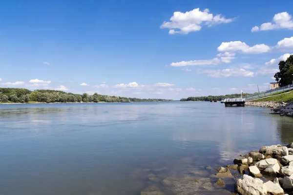 Danube at Mohacs — Stock Photo, Image