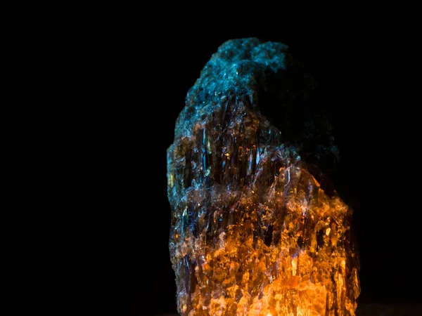 Mineral Rock Weak Light Dark — Stock Photo, Image