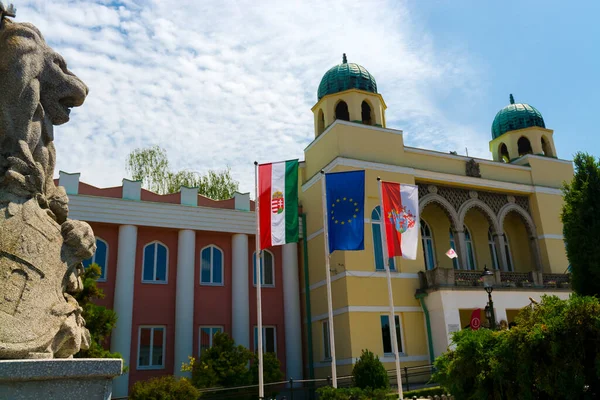 Macaristan Daki Belediye Mohac Salonu — Stok fotoğraf