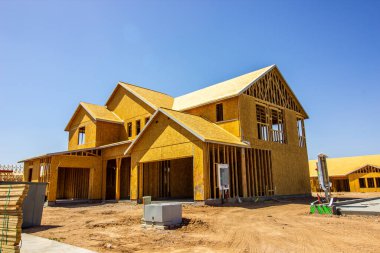 New Construction On Two Story Home With Multiple Garages