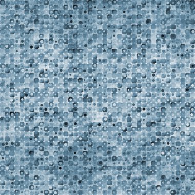 mavi daire ve kare doku