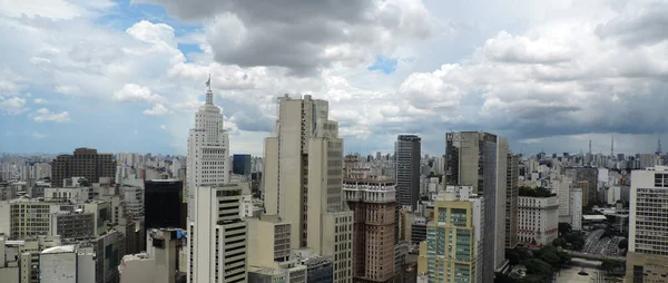 Skyline Van Oude Binnenstad Van Sao Paulo Brazilië — Stockfoto