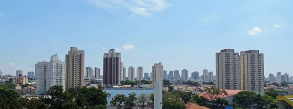 Panoramiczny Widok Miasto Santo Andre Brazylia — Zdjęcie stockowe