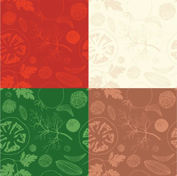 domates & baharat seamless modeli