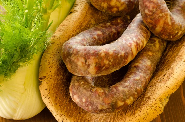 Sardinian Sausage — Stock Photo, Image