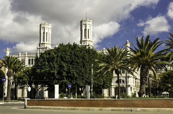 Cagliari, Via roma street — Stockfoto