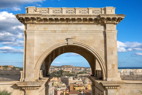 Cagliari, saint remy Kalesi — Stok fotoğraf