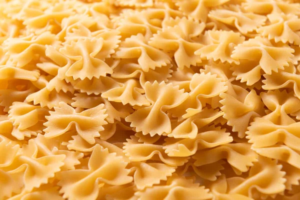 Background Traditional Italian Farfalle Pasta — Stock Photo, Image