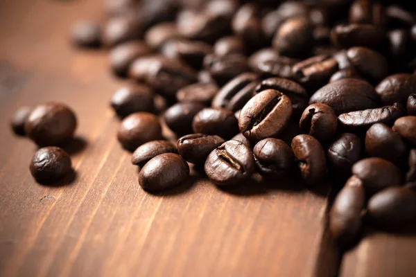 Aroma Coffe Beans Close — 图库照片